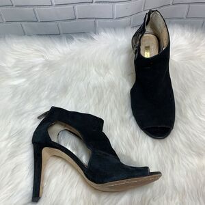 Louise Et Cie Olivia Peep Toe Booties Size…